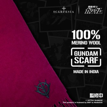 Gundam Official Licensed Scarf – Zeon Logo