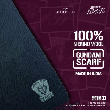 Gundam Official Licensed Scarf – Zeon Logo